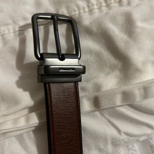 Adjustable Coach brown belt